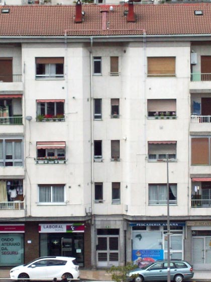 Realización de I.T.E. a edificio de viviendas en Eibar, Gipuzkoa