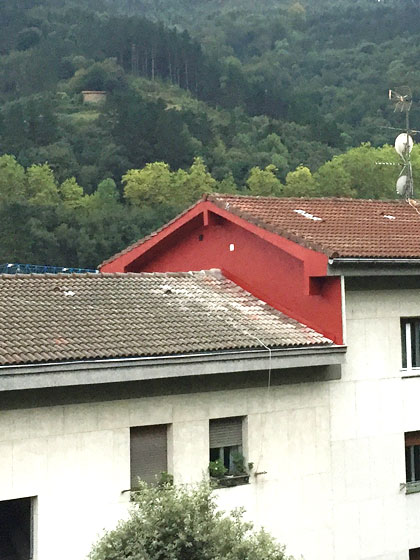 Reforma de fachada en edificio de viviendas